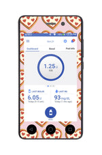 I Heart Pizza Sticker for Omnipod DASH® PDM – Pump Peelz