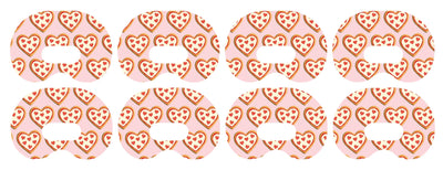 I Heart Pizza Medtronic Guardian Connect Patch Tape - Pump Peelz