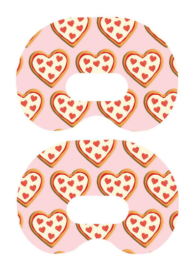 I Heart Pizza Medtronic Guardian Connect Patch Tape - Pump Peelz