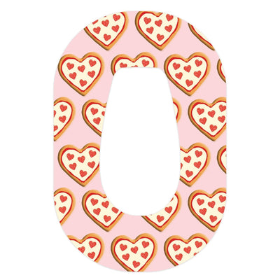 I Heart Pizza Dexcom G6 Patch Tape - Pump Peelz