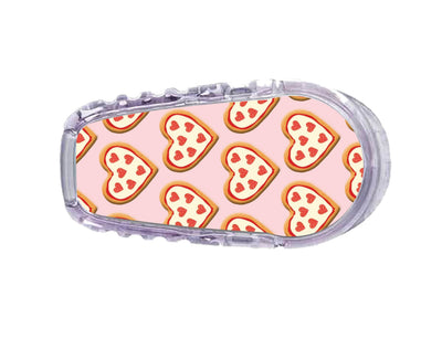 I Heart Pizza Sticker Designed for the DEXCOM Transmitter