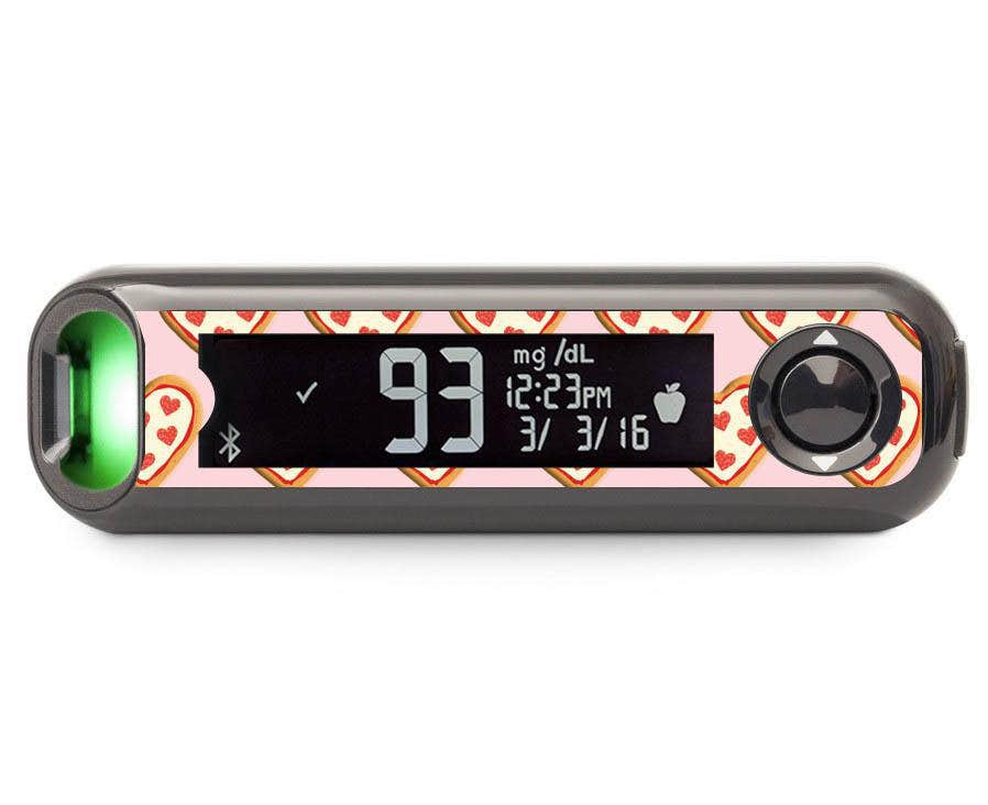 I Heart Pizza for Bayer Contour© Next One Glucometer