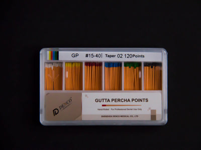 Gutta Percha Points Taper 02, 04 and 06