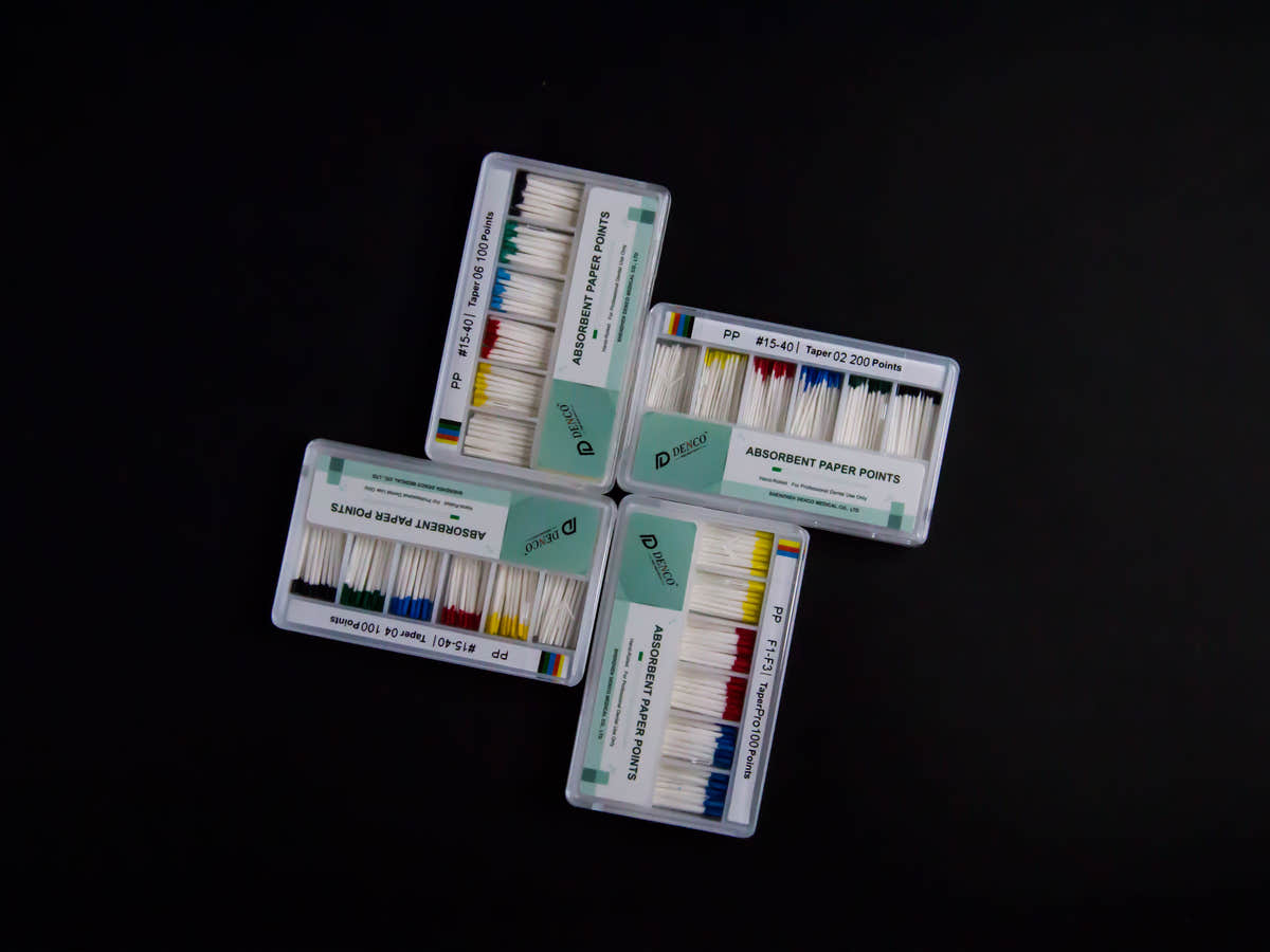 Endo Absorbent Paper Points Taper F