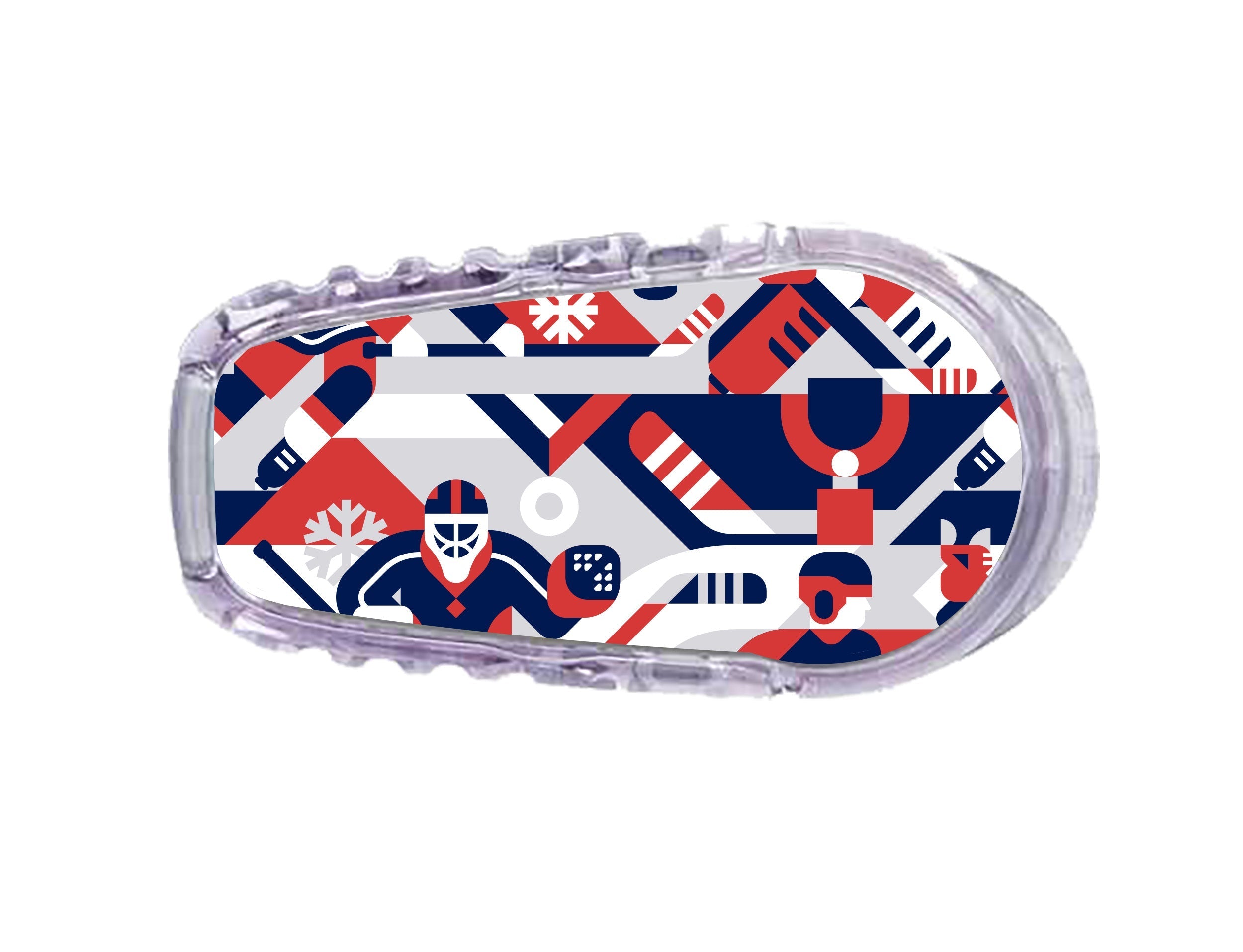 Ice Hockey Dexcom G6 Transmitter Sticker