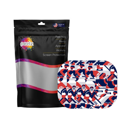 Ice Hockey Dexcom G6 Patch Tape - Pump Peelz