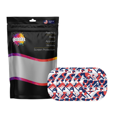 Ice Hockey Dexcom G7 and Stelo Patch Tape - Pump Peelz