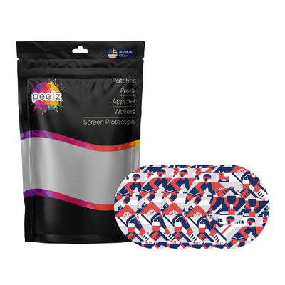 Ice Hockey Patch  Tape Designed for the FreeStyle Libre 2