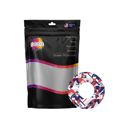 Ice Hockey Patch  Tape Designed for the FreeStyle Libre 2