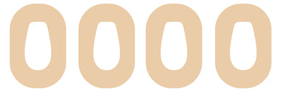 Ivory Dexcom G6 Patch Tape - Pump Peelz