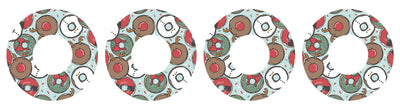 Jolly Donuts Patch  Tape Designed for the FreeStyle Libre 2