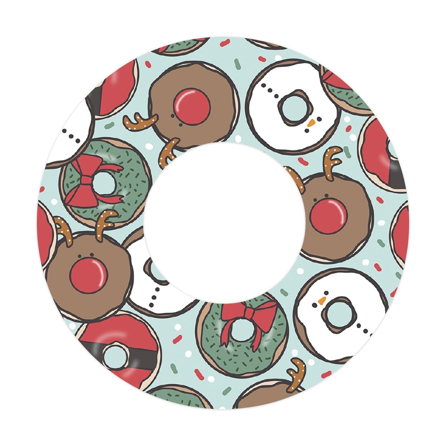 Jolly Donuts Patch  Tape Designed for the FreeStyle Libre 2