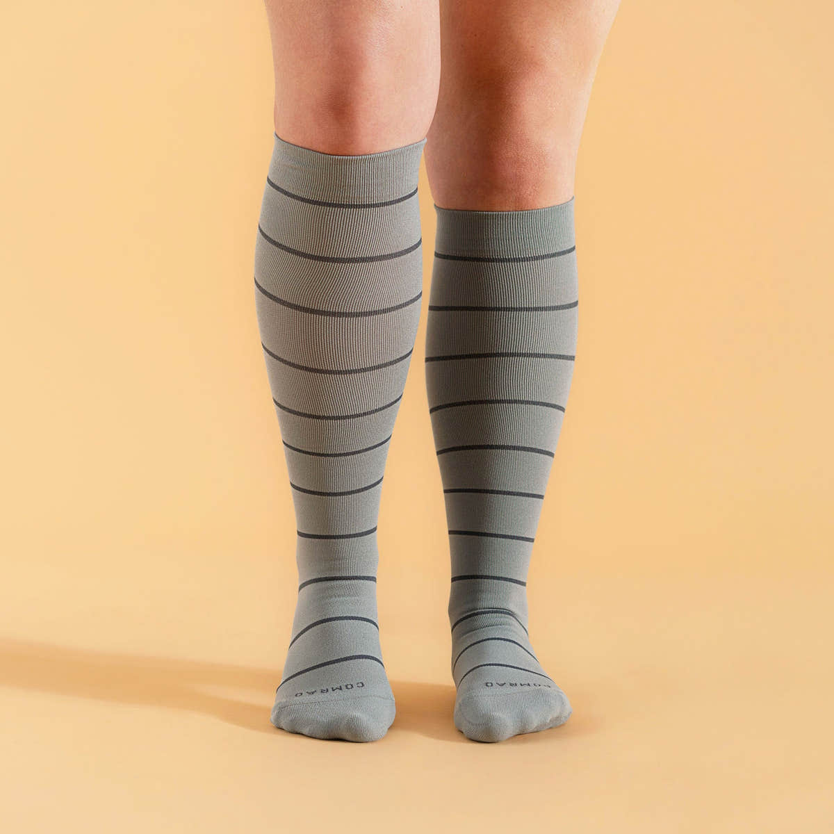 Knee-High Compression Socks - Stripes