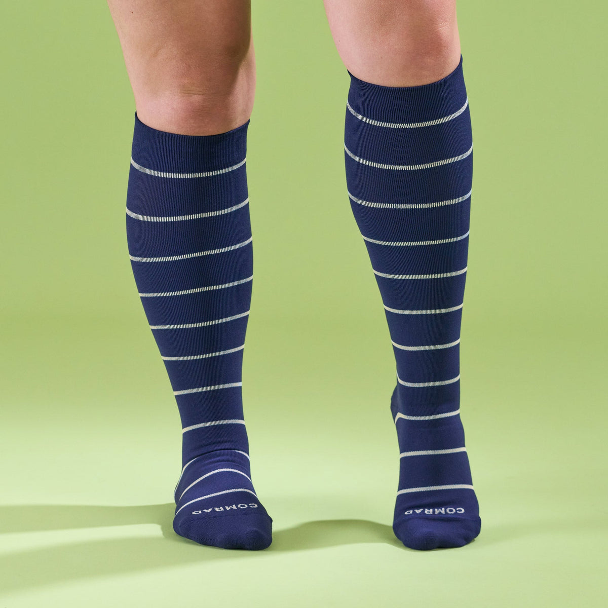 Knee-High Compression Socks - Stripes