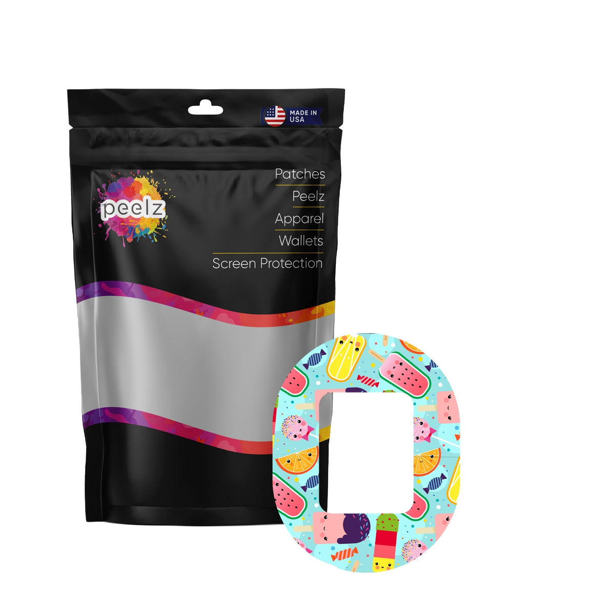 Kawaii Sweets Tandem Mobi Patch Tape - Pump Peelz