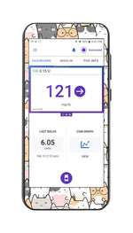 Kitty Cartoon Sticker for Omnipod® 5 Controller – Pump Peelz