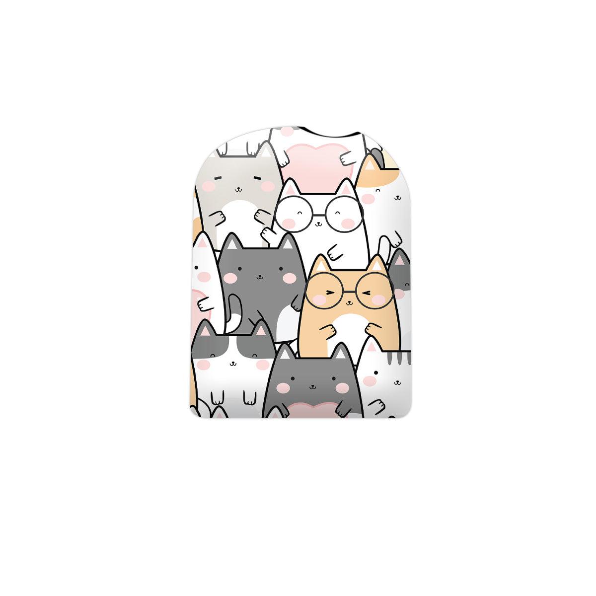 Kitty Cartoon Pod Sticker – Pump Peelz