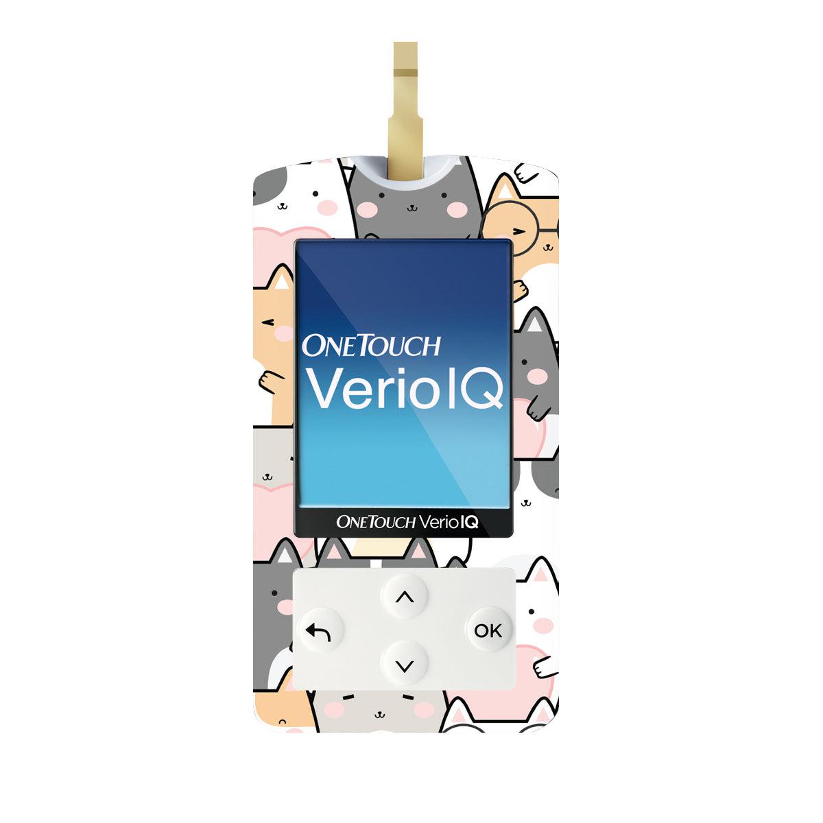 Kitty Cartoon OneTouch Verio IQ Glucometer