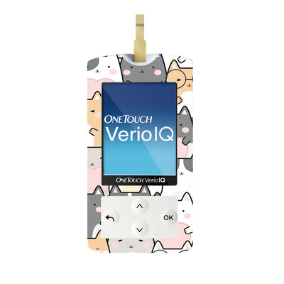 Kitty Cartoon OneTouch Verio IQ Glucometer