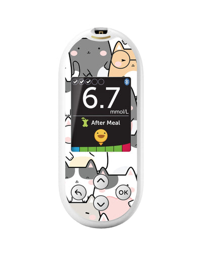 Kitty Cartoon OneTouch Verio Reflect Glucometer