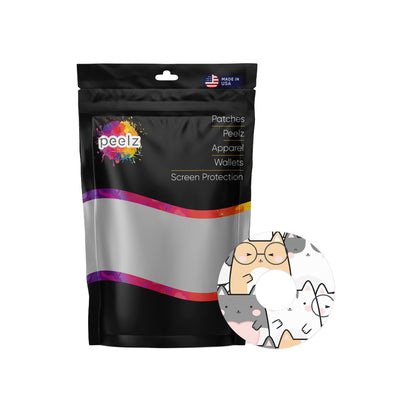 Kitty Cartoon Patch Tape Designed for the FreeStyle Libre 3 Plus & Lingo