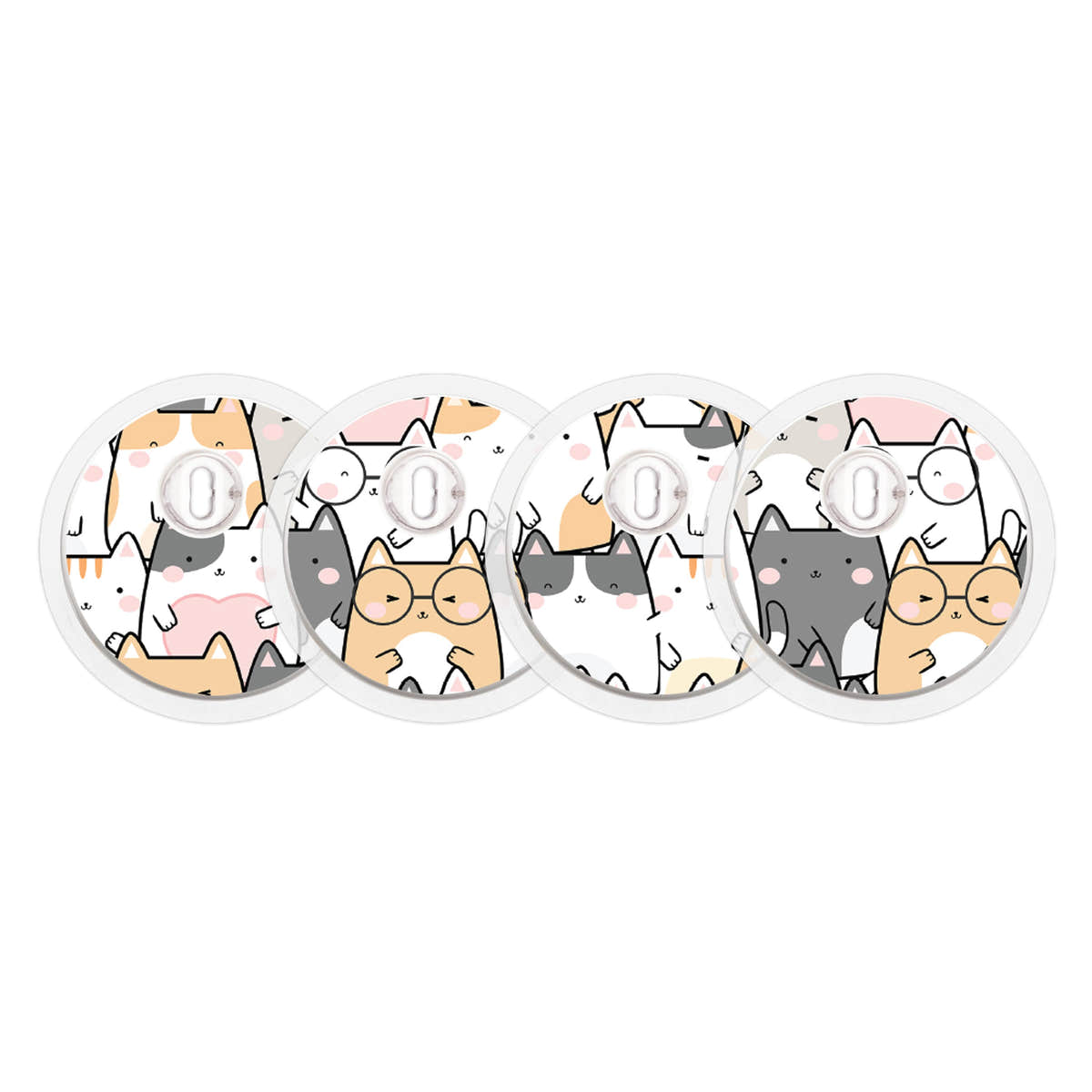 Kitty Cartoon for the FreeStyle Libre 3 Plus & Lingo  Sensor