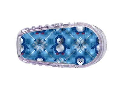 Knitted Penguins Dexcom G6 Transmitter Sticker