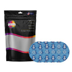 Knitted Penguins Patch Tape Designed for the FreeStyle Libre 3 Plus & Lingo