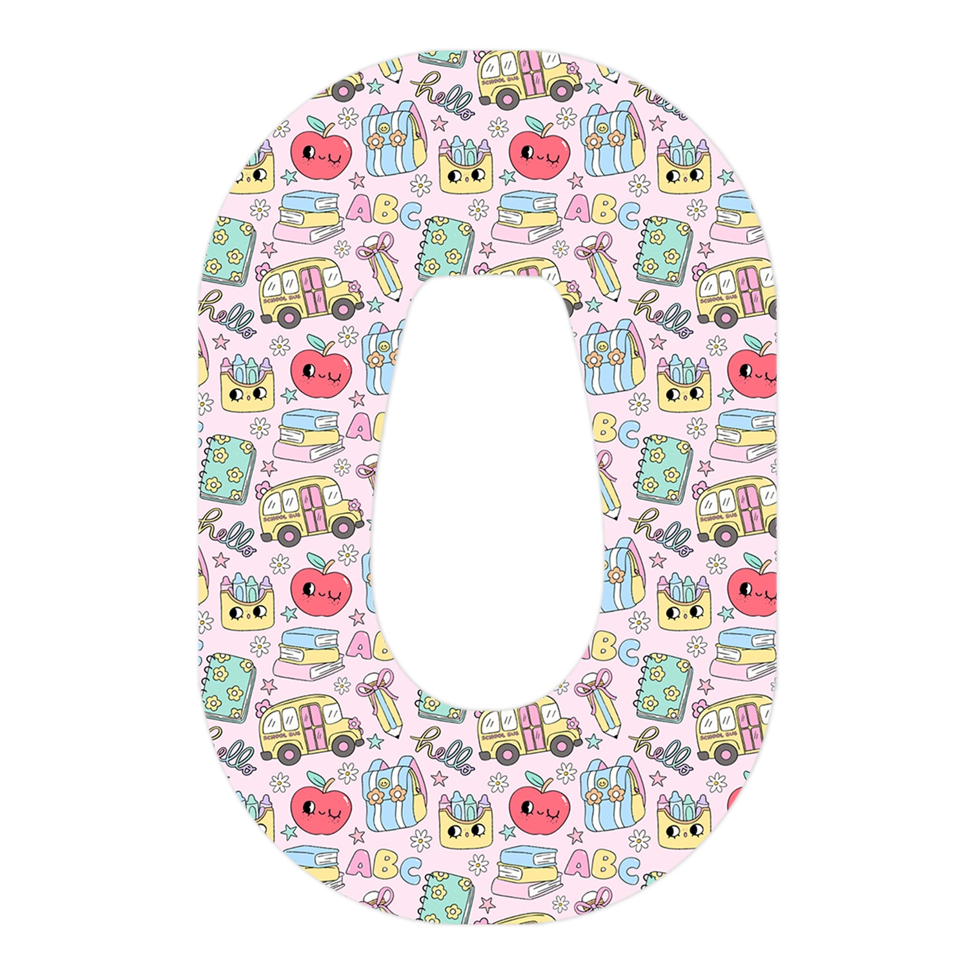 Tiny Scholar Dexcom G6 Patch Tape - Pump Peelz