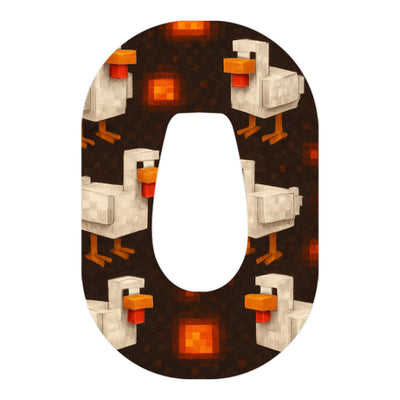 Inferno Chicken Dexcom G6 Patch Tape - Pump Peelz