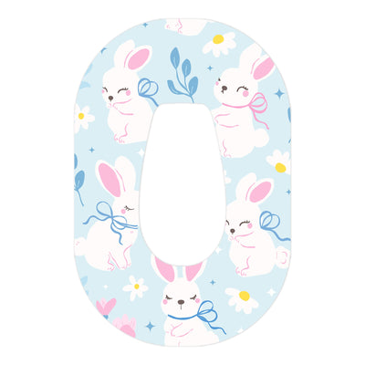 Sweet Bunnies Dexcom G6 Patch Tape - Pump Peelz