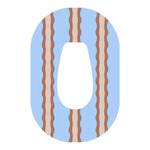 Boardwalk Waves Dexcom G6 Patch Tape - Pump Peelz