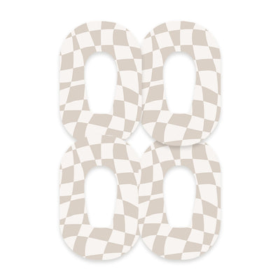 Creamy Check Dexcom G6 Patch Tape - Pump Peelz