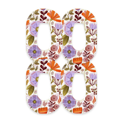 Autumn Meadow Dexcom G6 Patch Tape - Pump Peelz