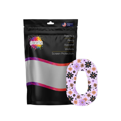 Batty Blooms Dexcom G6 Patch Tape - Pump Peelz