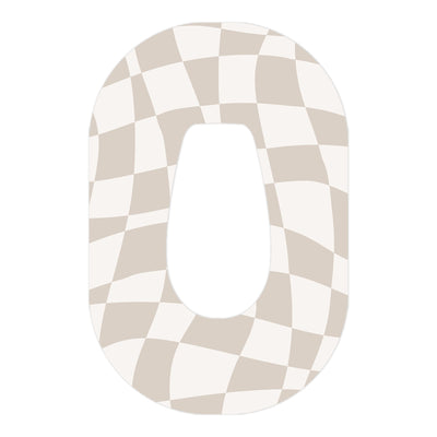 Creamy Check Dexcom G6 Patch Tape - Pump Peelz