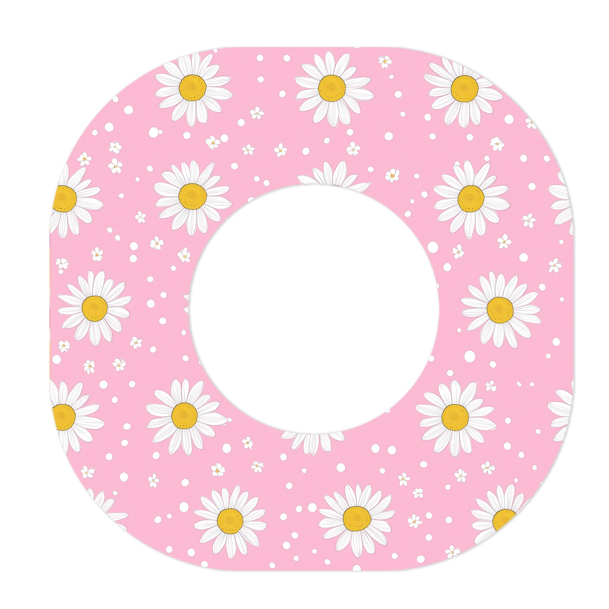 Spring Daisy Dexcom G7 and Stelo Patch Tape - Pump Peelz