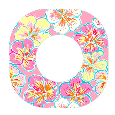 Tropic Crush Dexcom G7 and Stelo Patch Tape - Pump Peelz