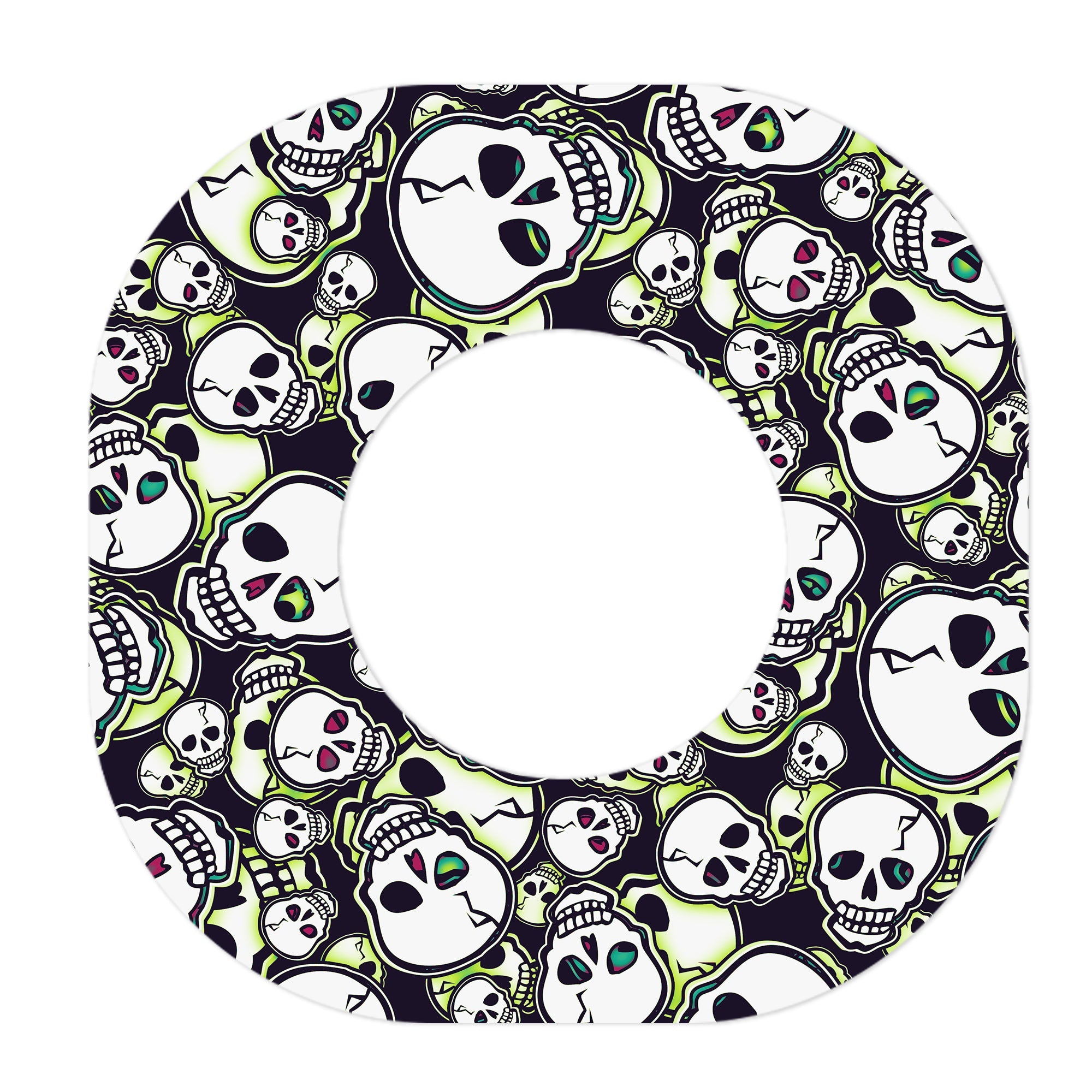 Bone Glow Dexcom G7 and Stelo Patch Tape - Pump Peelz