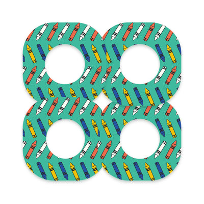 Crayon Pop Dexcom G7 and Stelo Patch Tape - Pump Peelz