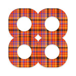 Pumpkin Plaid Dexcom G7 and Stelo Patch Tape - Pump Peelz