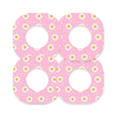Spring Daisy Dexcom G7 and Stelo Patch Tape - Pump Peelz