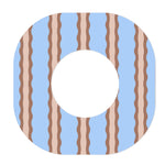 Boardwalk Waves Dexcom G7 and Stelo Patch Tape - Pump Peelz