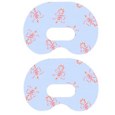 Candy Cane Lane Medtronic Guardian Connect Patch Tape - Pump Peelz