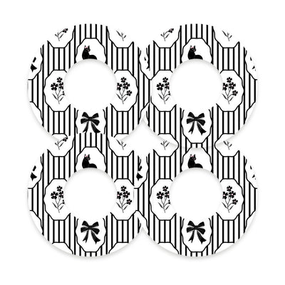 Midnight Cat Freestyle Libre 2 Patch Tape - Pump Peelz