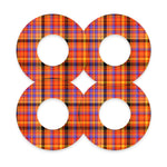 Pumpkin Plaid Freestyle Libre 2 Patch Tape - Pump Peelz
