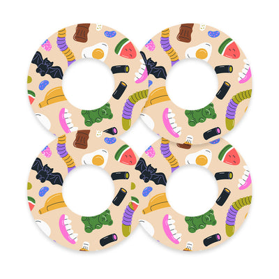 Candy Chaos Freestyle Libre 2 Patch Tape - Pump Peelz