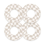 Creamy Check Freestyle Libre 2 Patch Tape - Pump Peelz