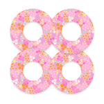 Pink Petals Freestyle Libre 2 Patch Tape - Pump Peelz