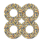 Golden Leopard Freestyle Libre 2 Patch Tape - Pump Peelz